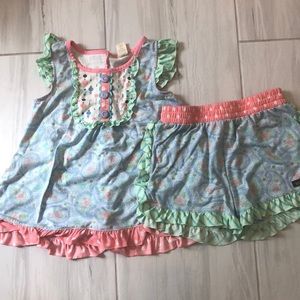 Matilda Jane Pajama Set, Size 8